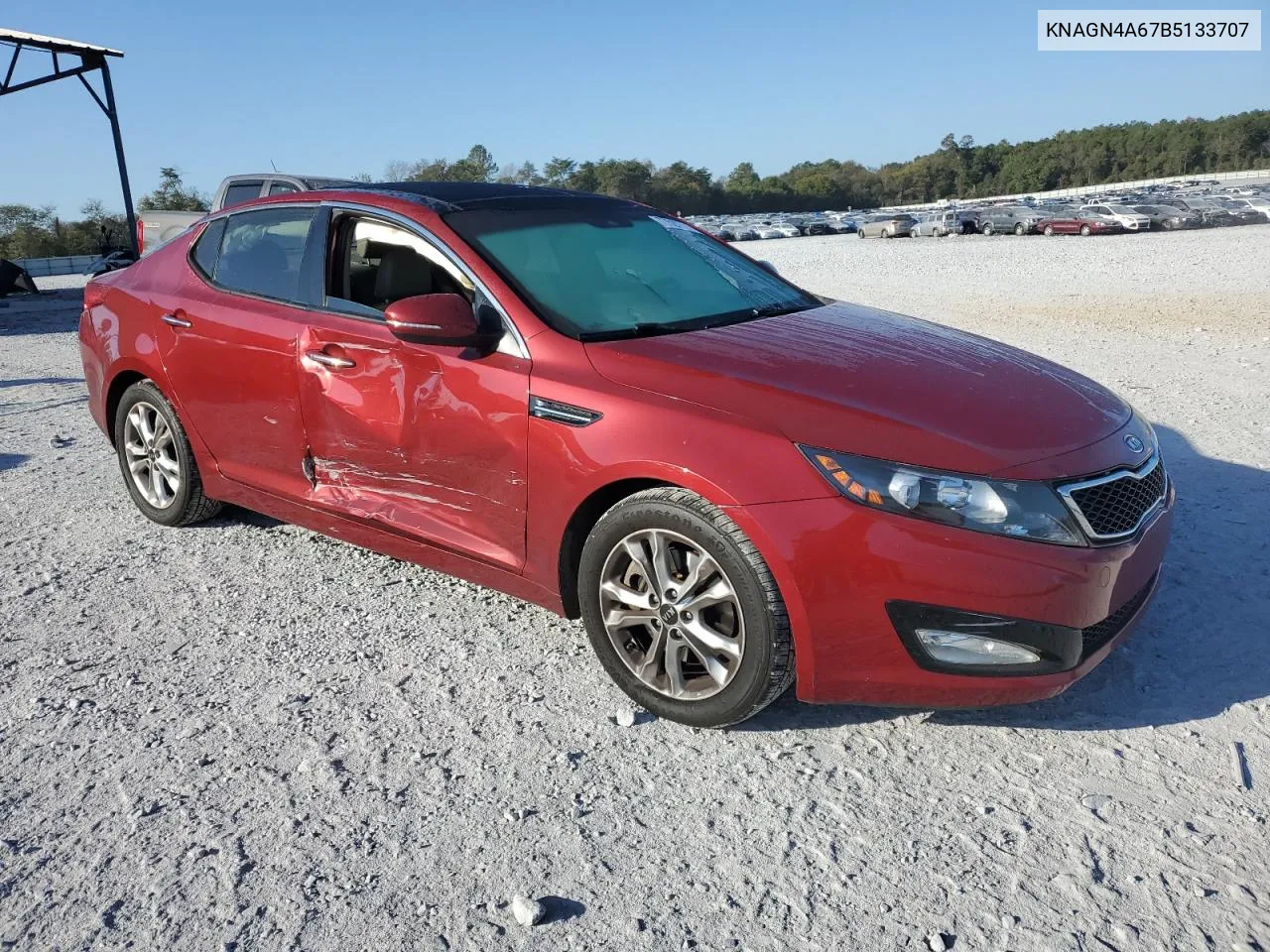 2011 Kia Optima Ex VIN: KNAGN4A67B5133707 Lot: 77524774