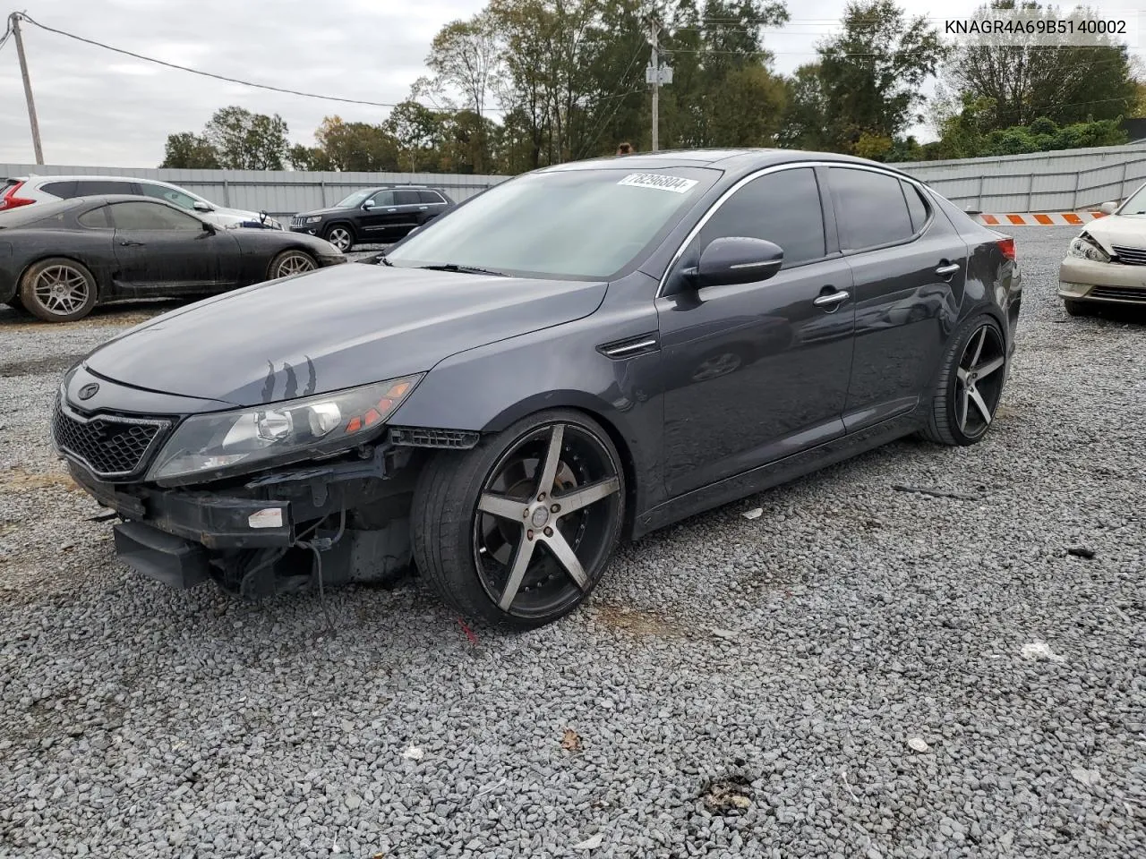 2011 Kia Optima Sx VIN: KNAGR4A69B5140002 Lot: 78296804