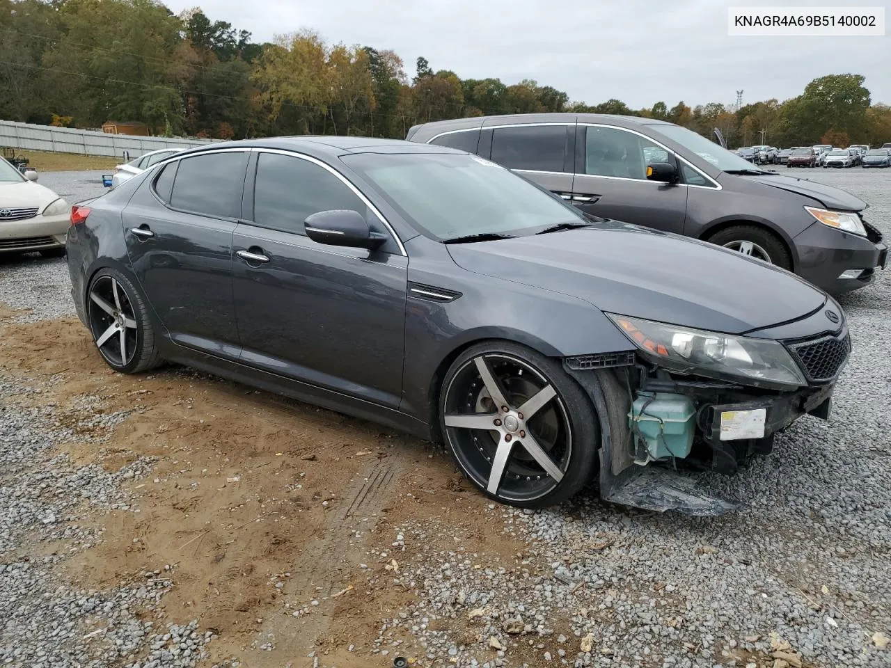 2011 Kia Optima Sx VIN: KNAGR4A69B5140002 Lot: 78296804