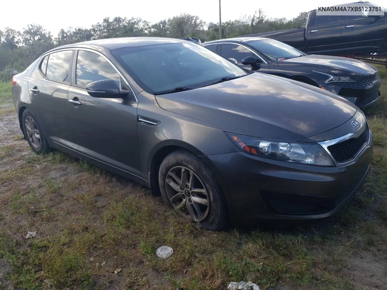 2011 Kia Optima Lx VIN: KNAGM4A7XB5123751 Lot: 78414664