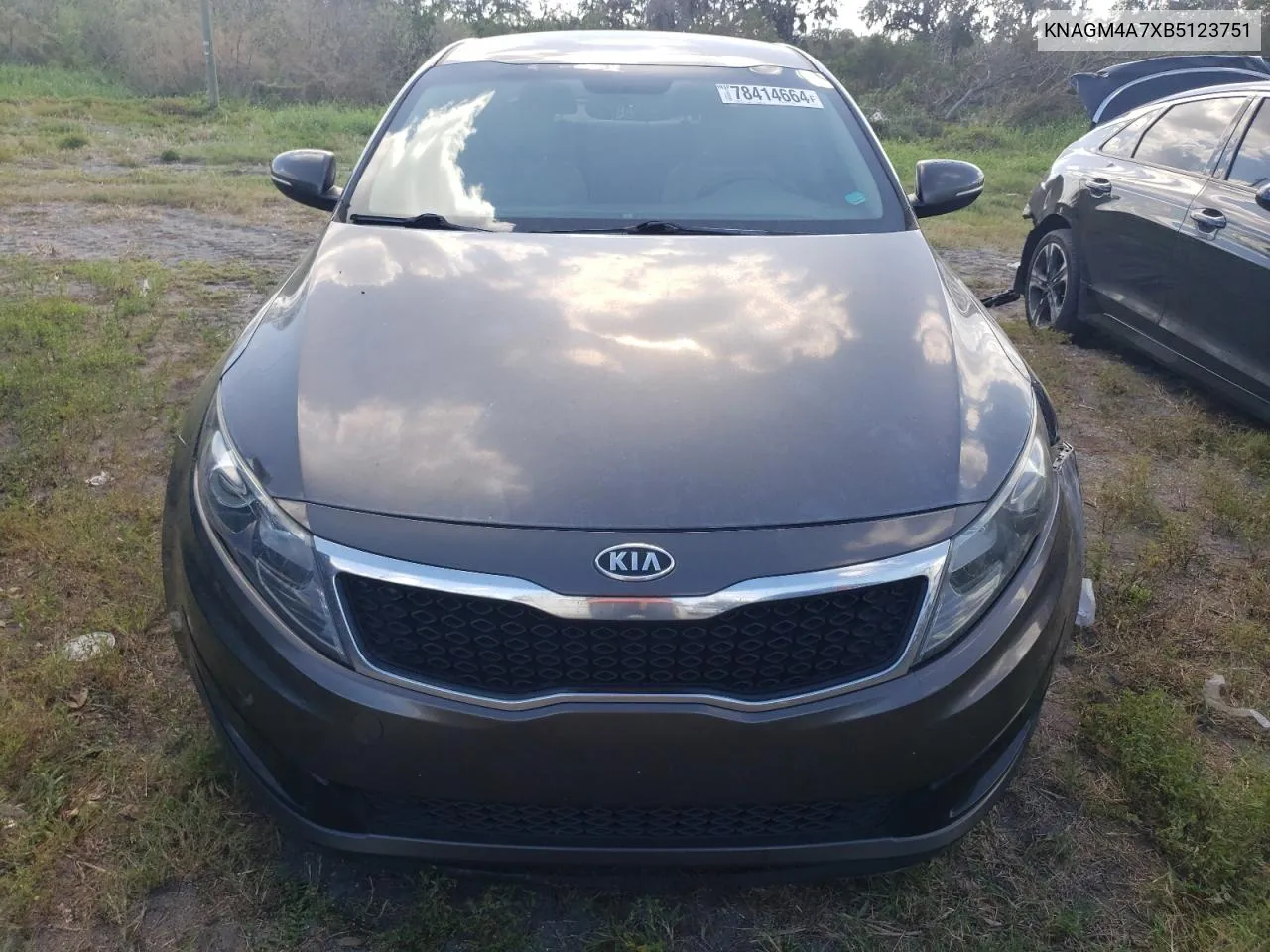 2011 Kia Optima Lx VIN: KNAGM4A7XB5123751 Lot: 78414664