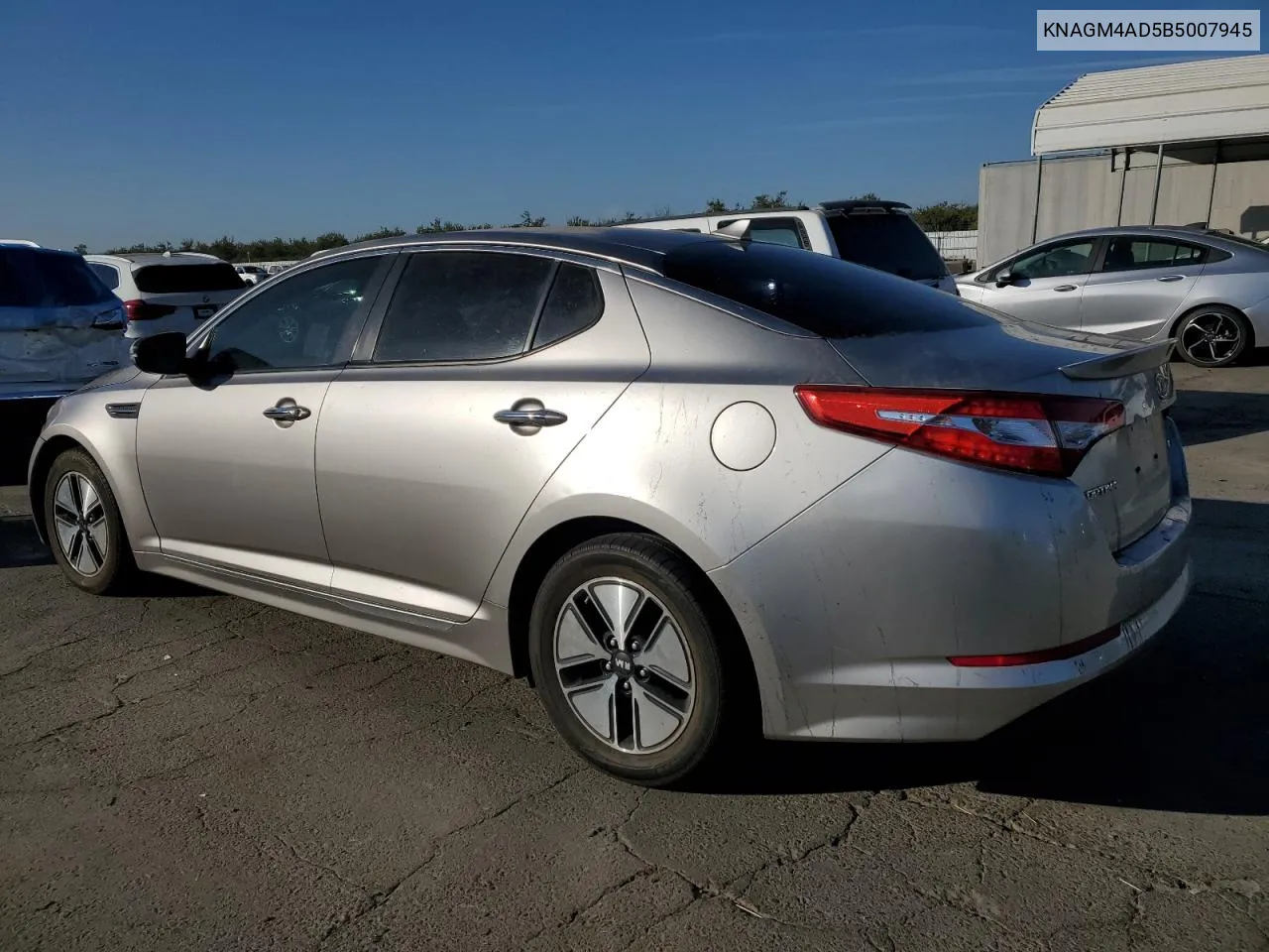 2011 Kia Optima Hybrid VIN: KNAGM4AD5B5007945 Lot: 79103224