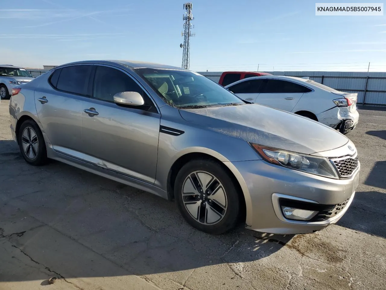 2011 Kia Optima Hybrid VIN: KNAGM4AD5B5007945 Lot: 79103224