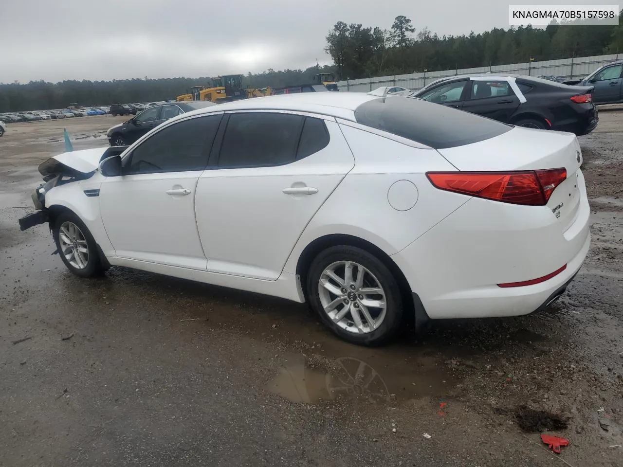 2011 Kia Optima Lx VIN: KNAGM4A70B5157598 Lot: 79334084