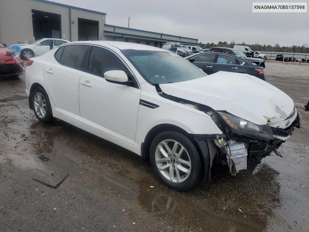 2011 Kia Optima Lx VIN: KNAGM4A70B5157598 Lot: 79334084