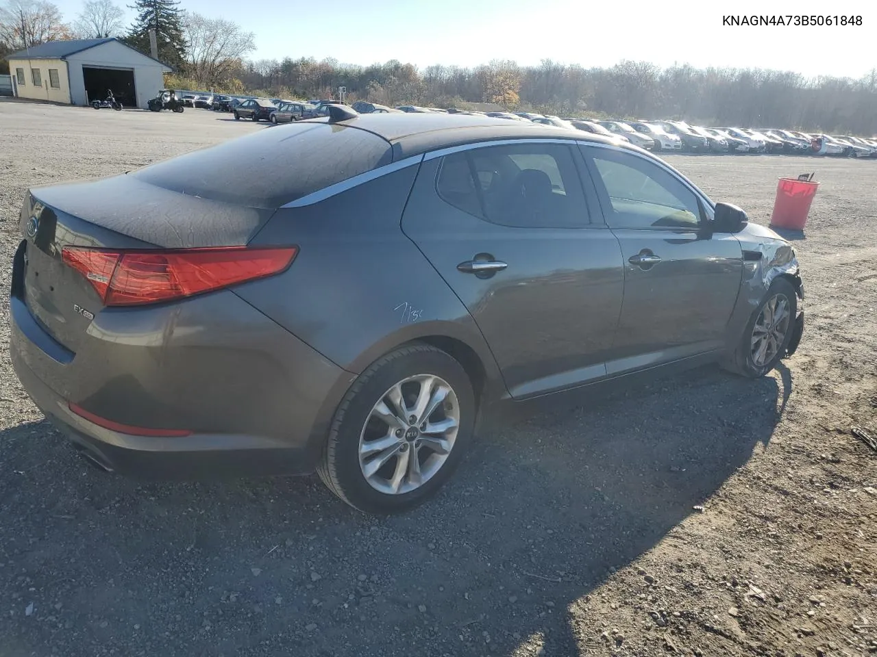 2011 Kia Optima Ex VIN: KNAGN4A73B5061848 Lot: 79496534