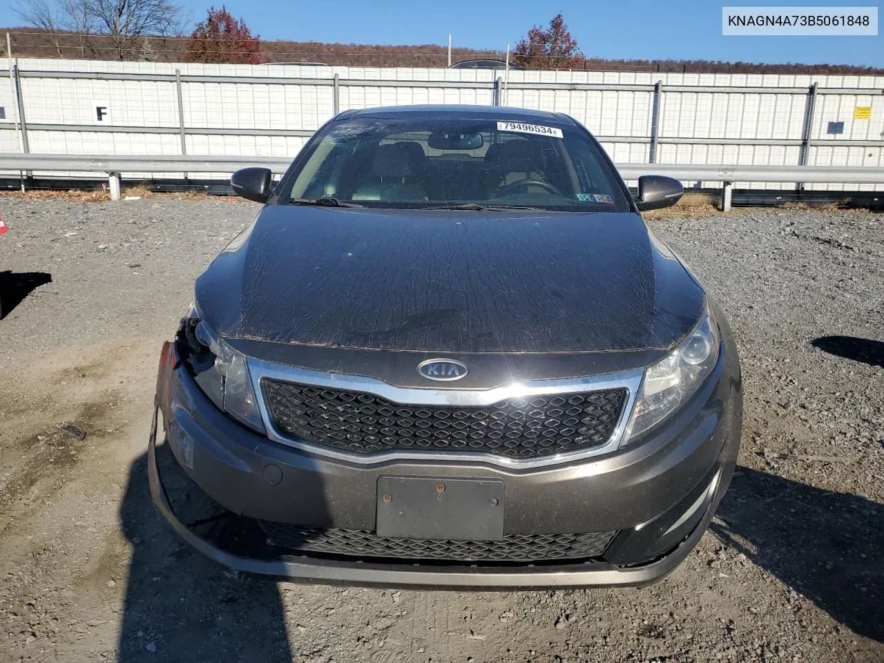 2011 Kia Optima Ex VIN: KNAGN4A73B5061848 Lot: 79496534