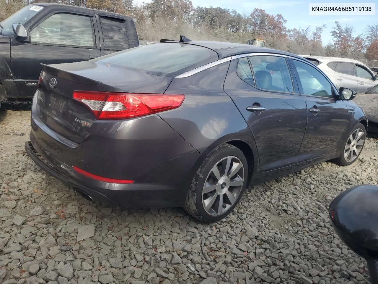 2011 Kia Optima Sx VIN: KNAGR4A66B5119138 Lot: 79677854