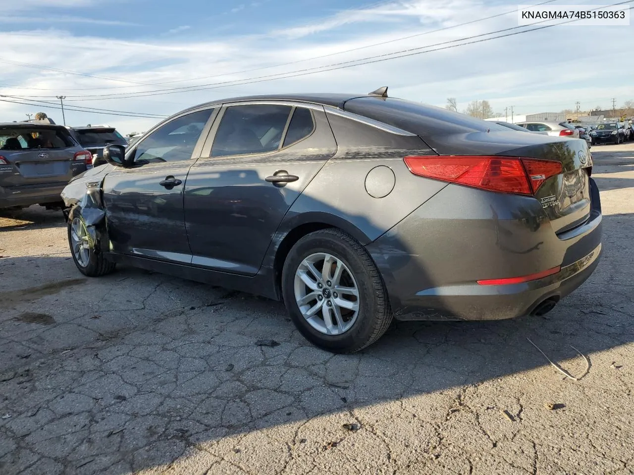 2011 Kia Optima Lx VIN: KNAGM4A74B5150363 Lot: 79846404