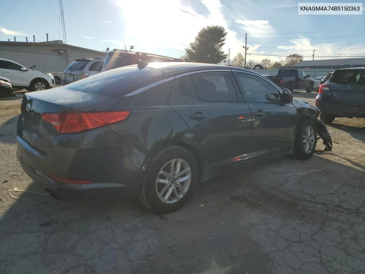 2011 Kia Optima Lx VIN: KNAGM4A74B5150363 Lot: 79846404