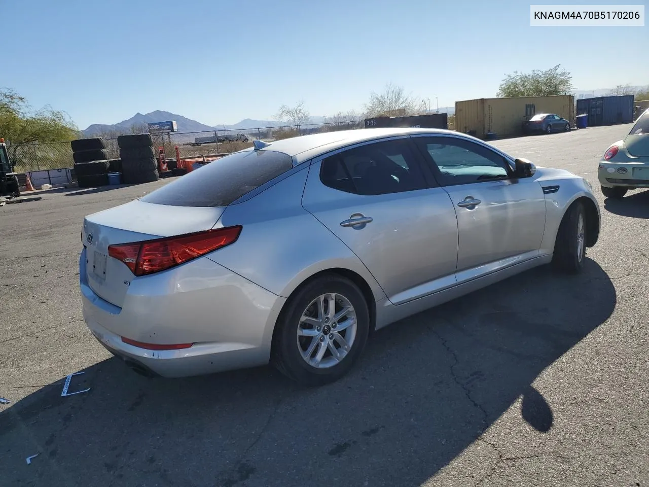 2011 Kia Optima Lx VIN: KNAGM4A70B5170206 Lot: 79925344