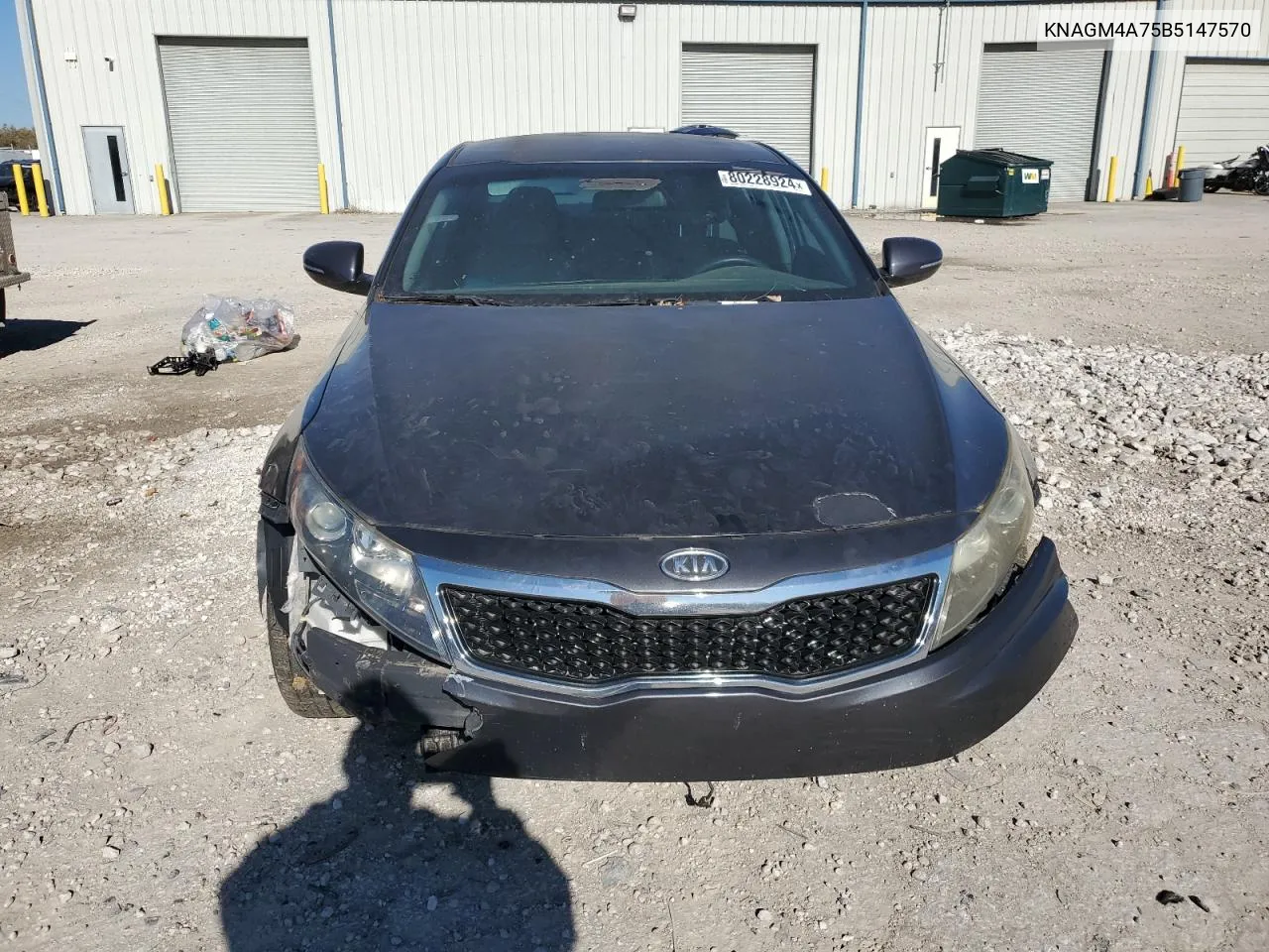 2011 Kia Optima Lx VIN: KNAGM4A75B5147570 Lot: 80228924