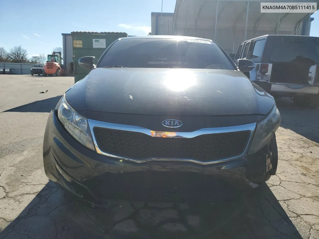 2011 Kia Optima Lx VIN: KNAGM4A70B5111415 Lot: 80285114