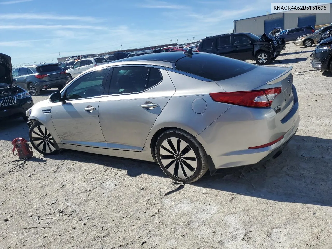 2011 Kia Optima Sx VIN: KNAGR4A62B5151696 Lot: 80290374