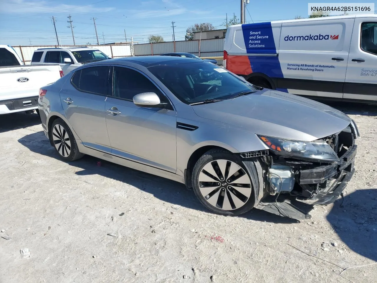 2011 Kia Optima Sx VIN: KNAGR4A62B5151696 Lot: 80290374