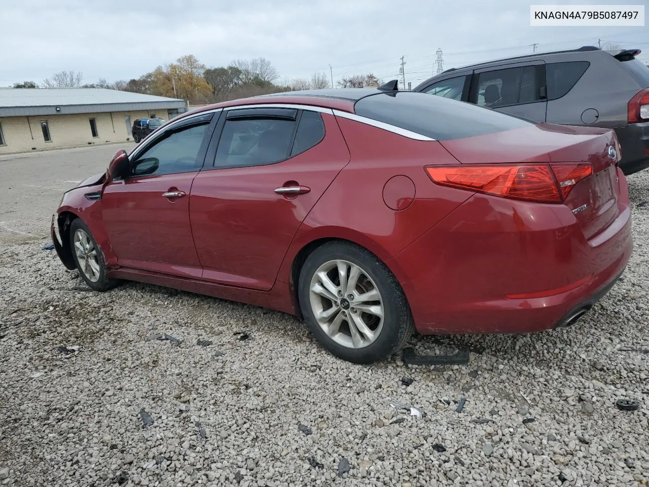 2011 Kia Optima Ex VIN: KNAGN4A79B5087497 Lot: 80666114