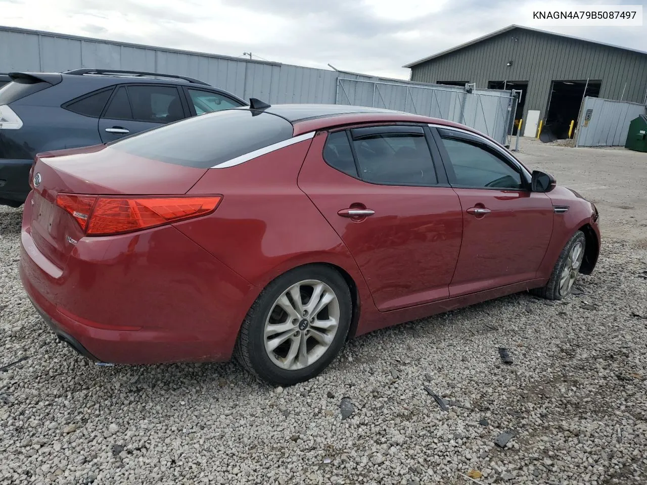 2011 Kia Optima Ex VIN: KNAGN4A79B5087497 Lot: 80666114