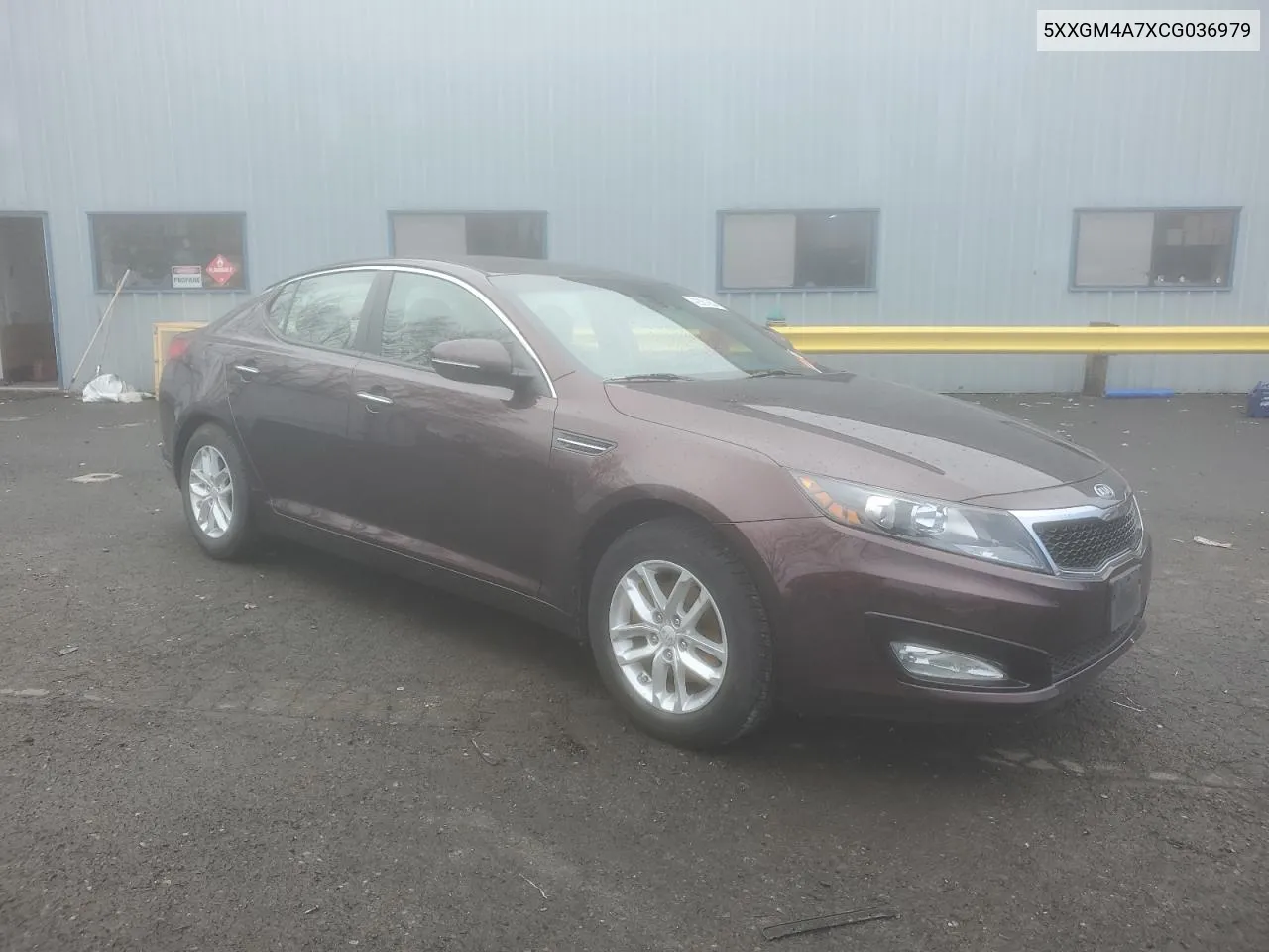 2012 Kia Optima Lx VIN: 5XXGM4A7XCG036979 Lot: 42861654