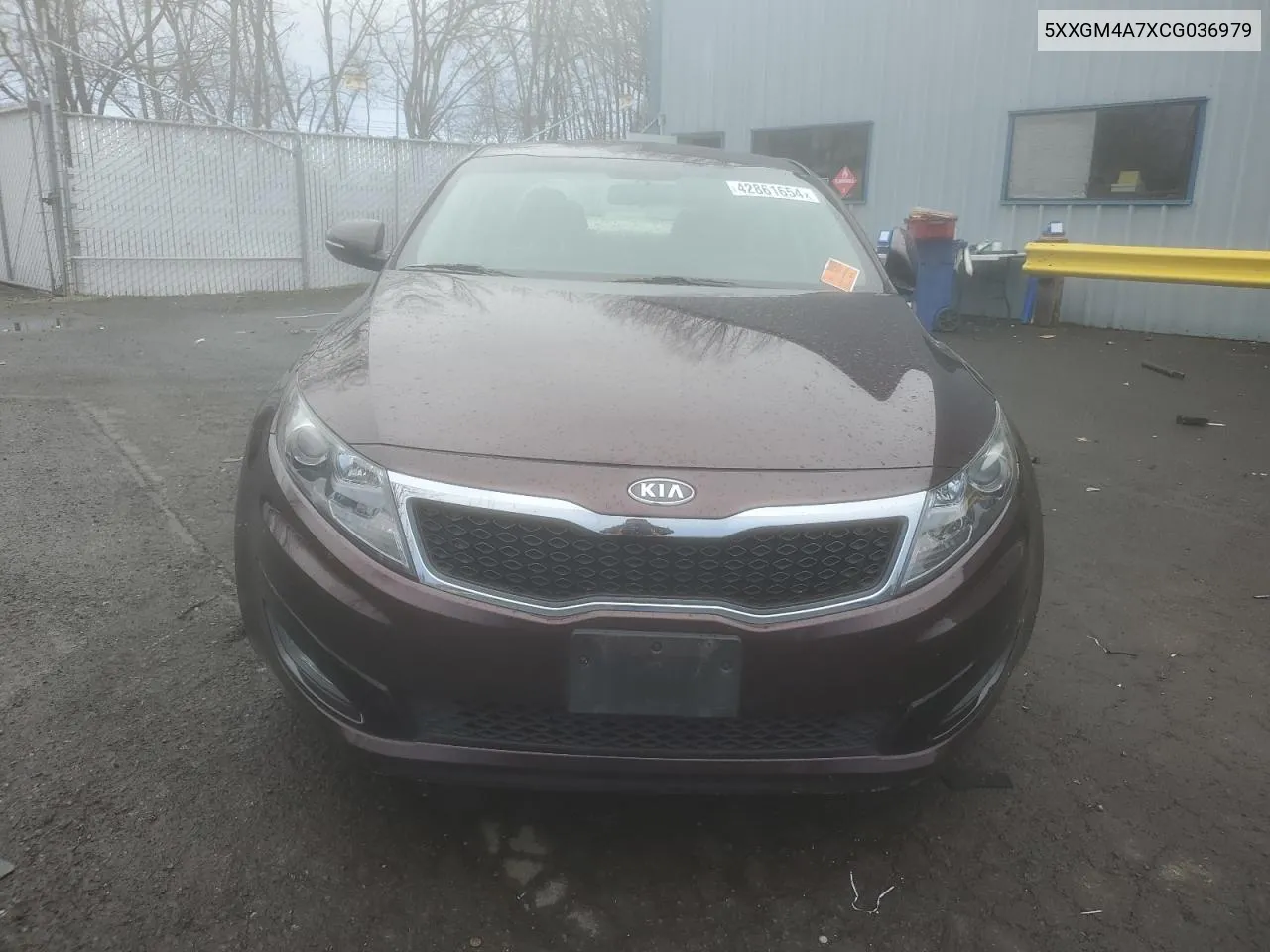 2012 Kia Optima Lx VIN: 5XXGM4A7XCG036979 Lot: 42861654