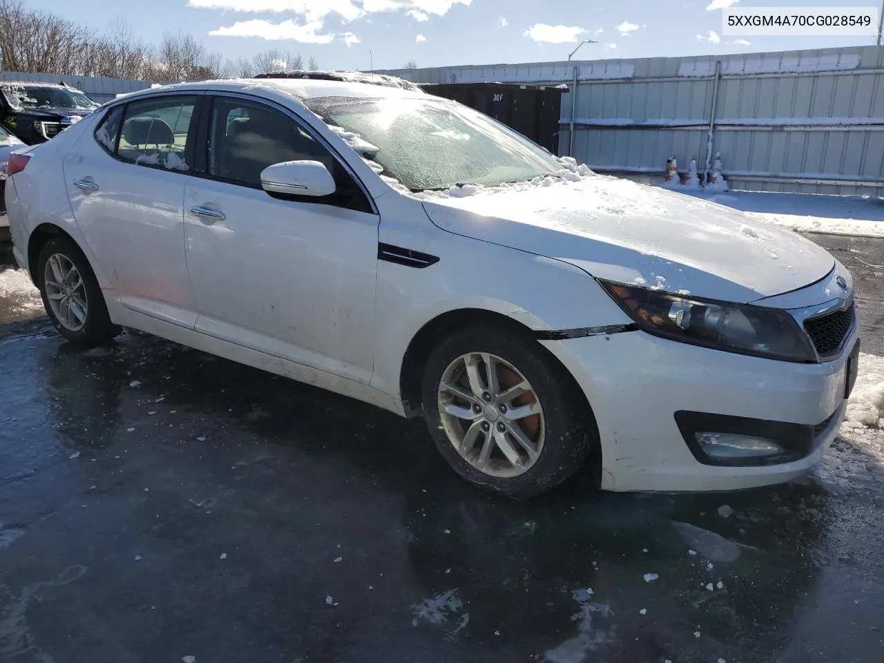 2012 Kia Optima Lx VIN: 5XXGM4A70CG028549 Lot: 42875204