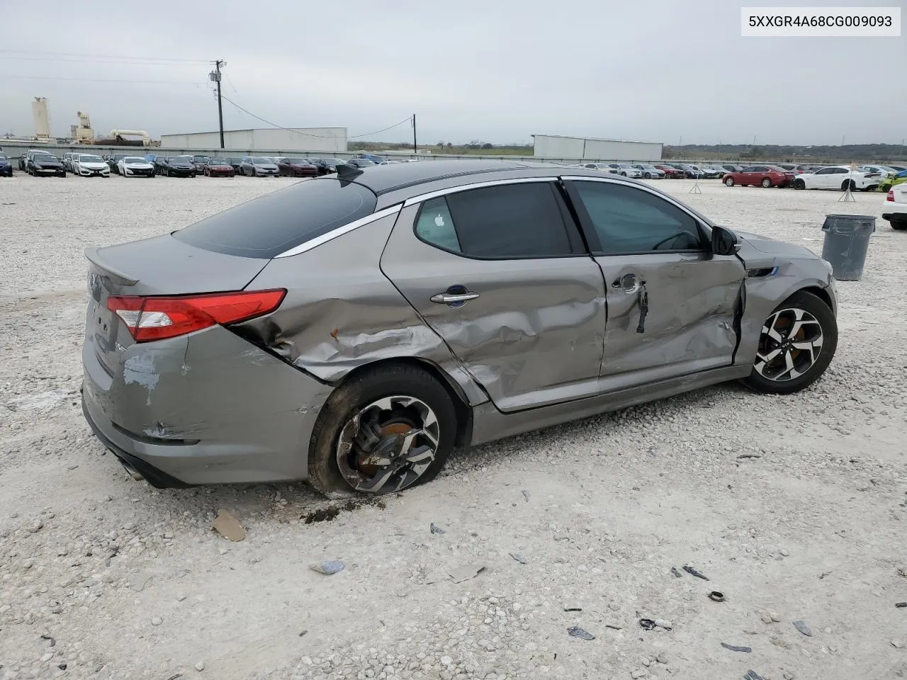 2012 Kia Optima Sx VIN: 5XXGR4A68CG009093 Lot: 42980014