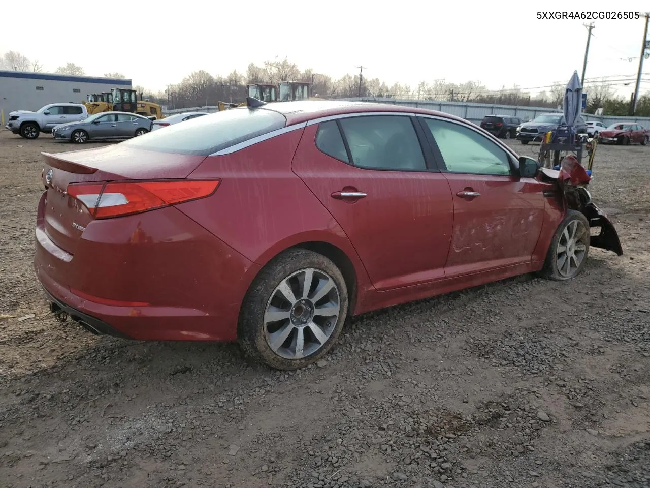 2012 Kia Optima Sx VIN: 5XXGR4A62CG026505 Lot: 46703694