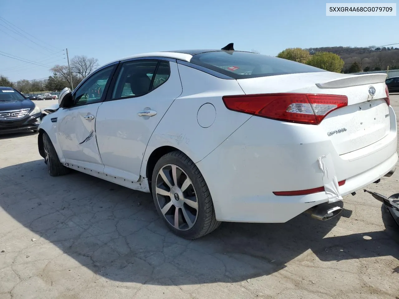 2012 Kia Optima Sx VIN: 5XXGR4A68CG079709 Lot: 47897104