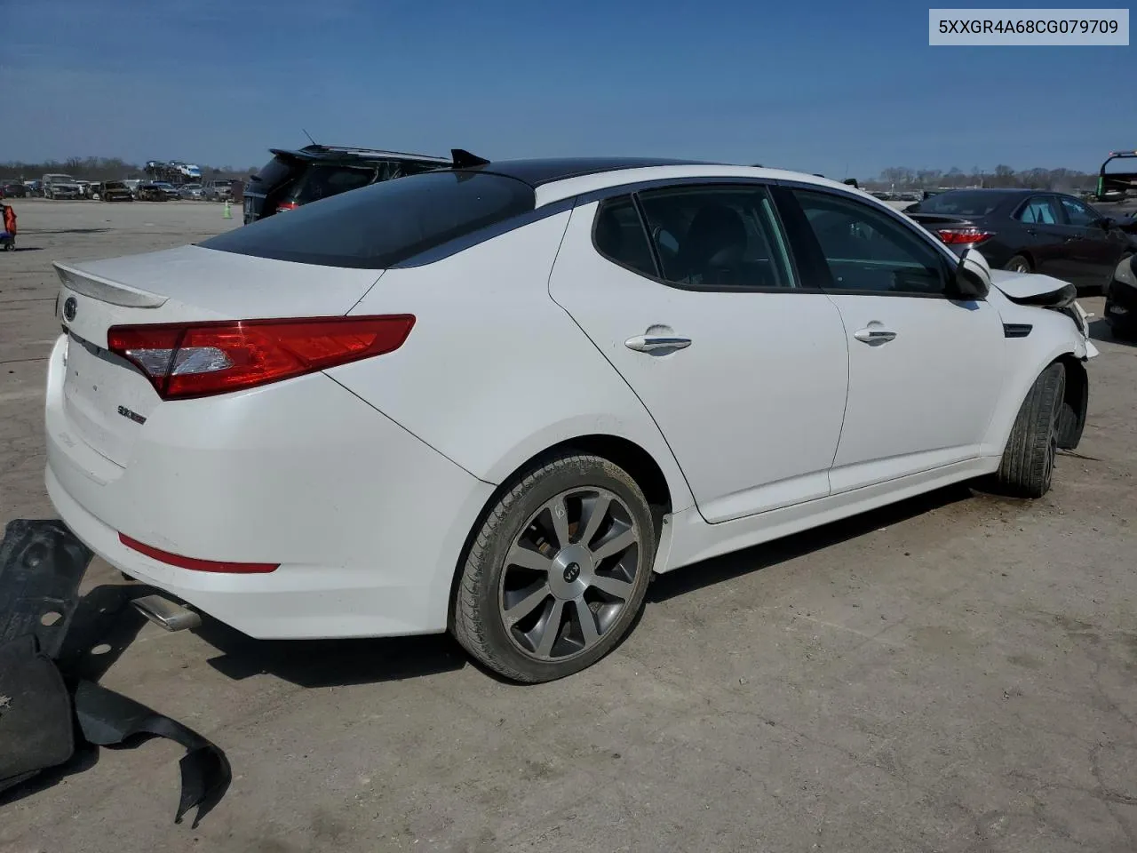 2012 Kia Optima Sx VIN: 5XXGR4A68CG079709 Lot: 47897104