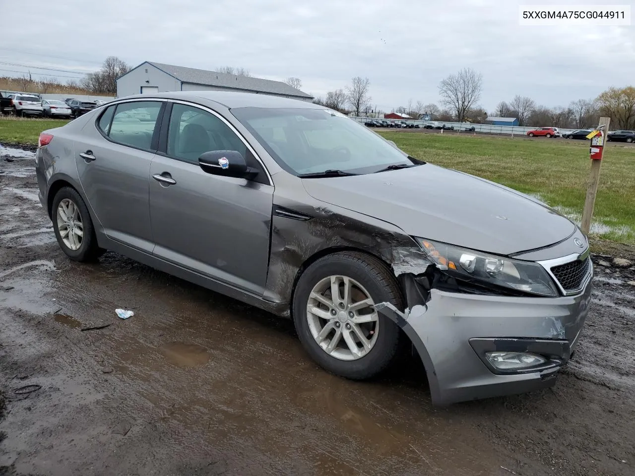 2012 Kia Optima Lx VIN: 5XXGM4A75CG044911 Lot: 48826324