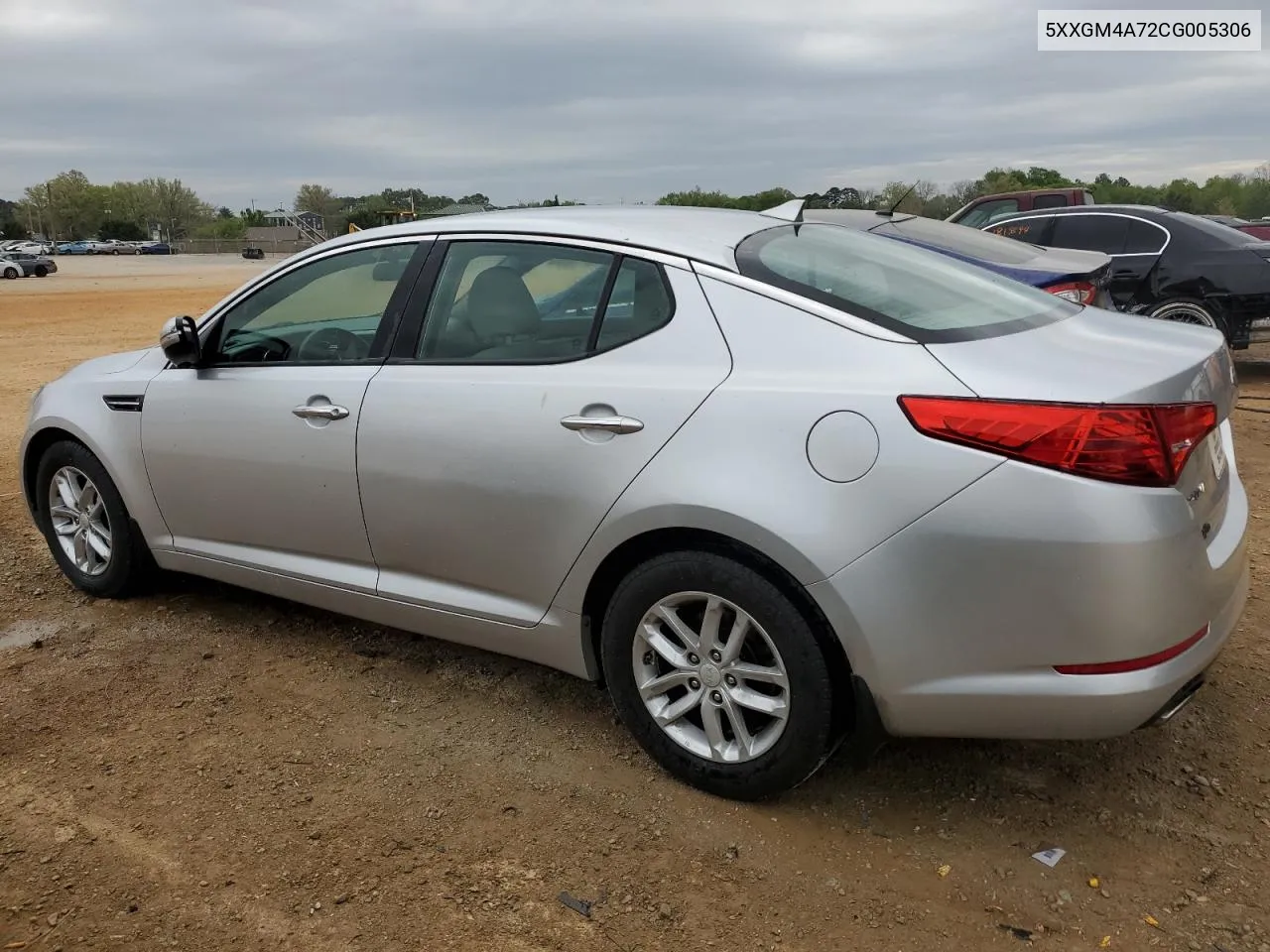 2012 Kia Optima Lx VIN: 5XXGM4A72CG005306 Lot: 49990774