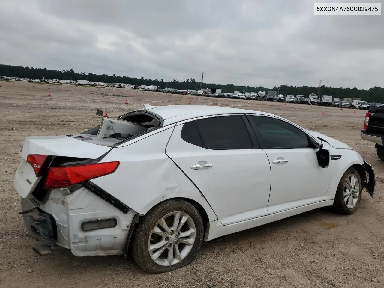 2012 Kia Optima Ex VIN: 5XXGN4A76CG029475 Lot: 55384064