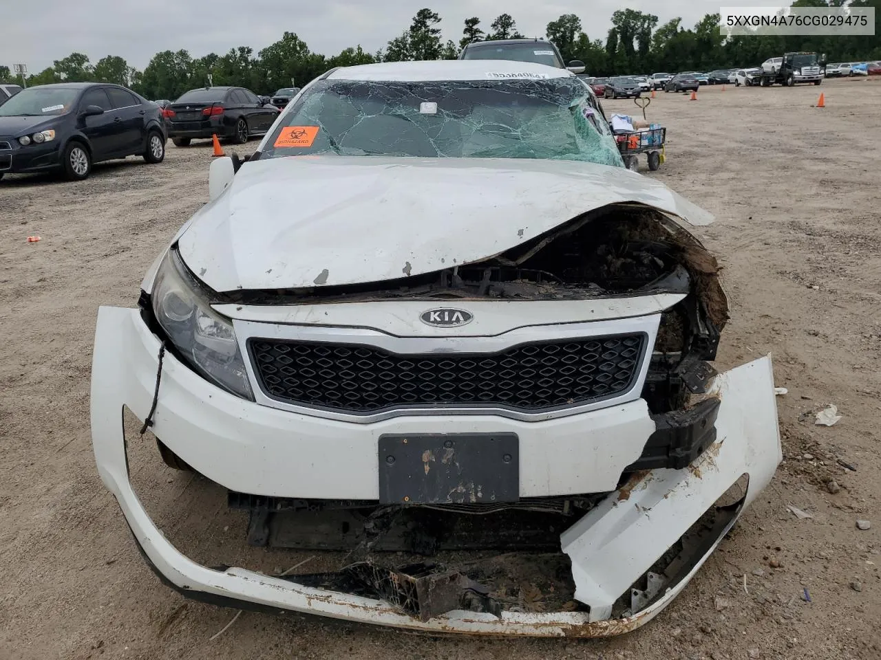 2012 Kia Optima Ex VIN: 5XXGN4A76CG029475 Lot: 55384064