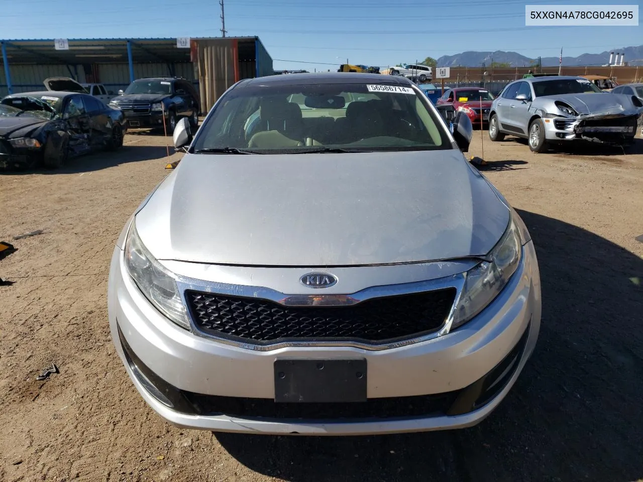 2012 Kia Optima Ex VIN: 5XXGN4A78CG042695 Lot: 56586714