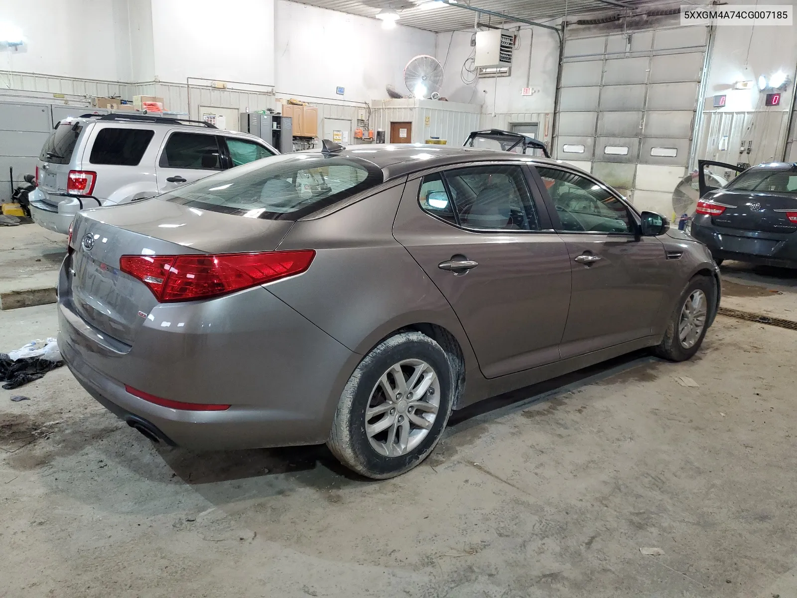 2012 Kia Optima Lx VIN: 5XXGM4A74CG007185 Lot: 57388644