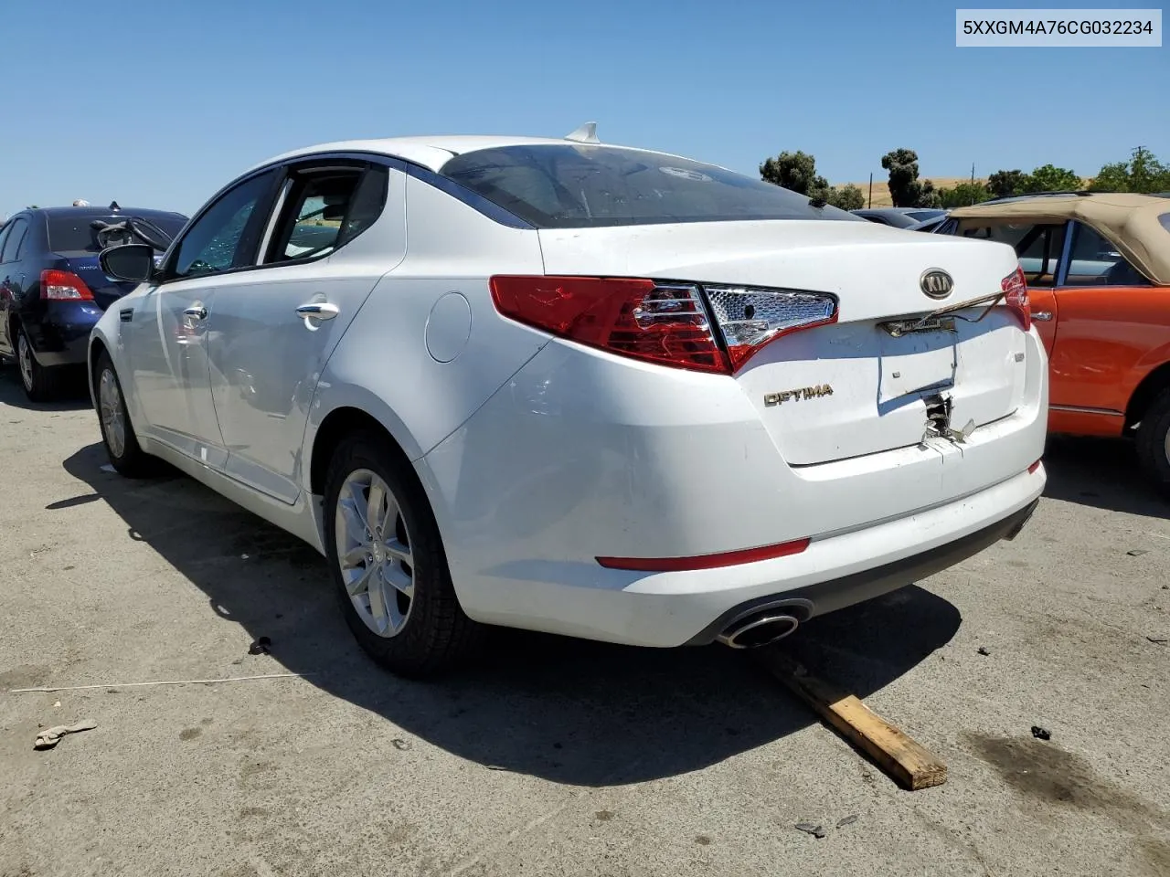 2012 Kia Optima Lx VIN: 5XXGM4A76CG032234 Lot: 57960404