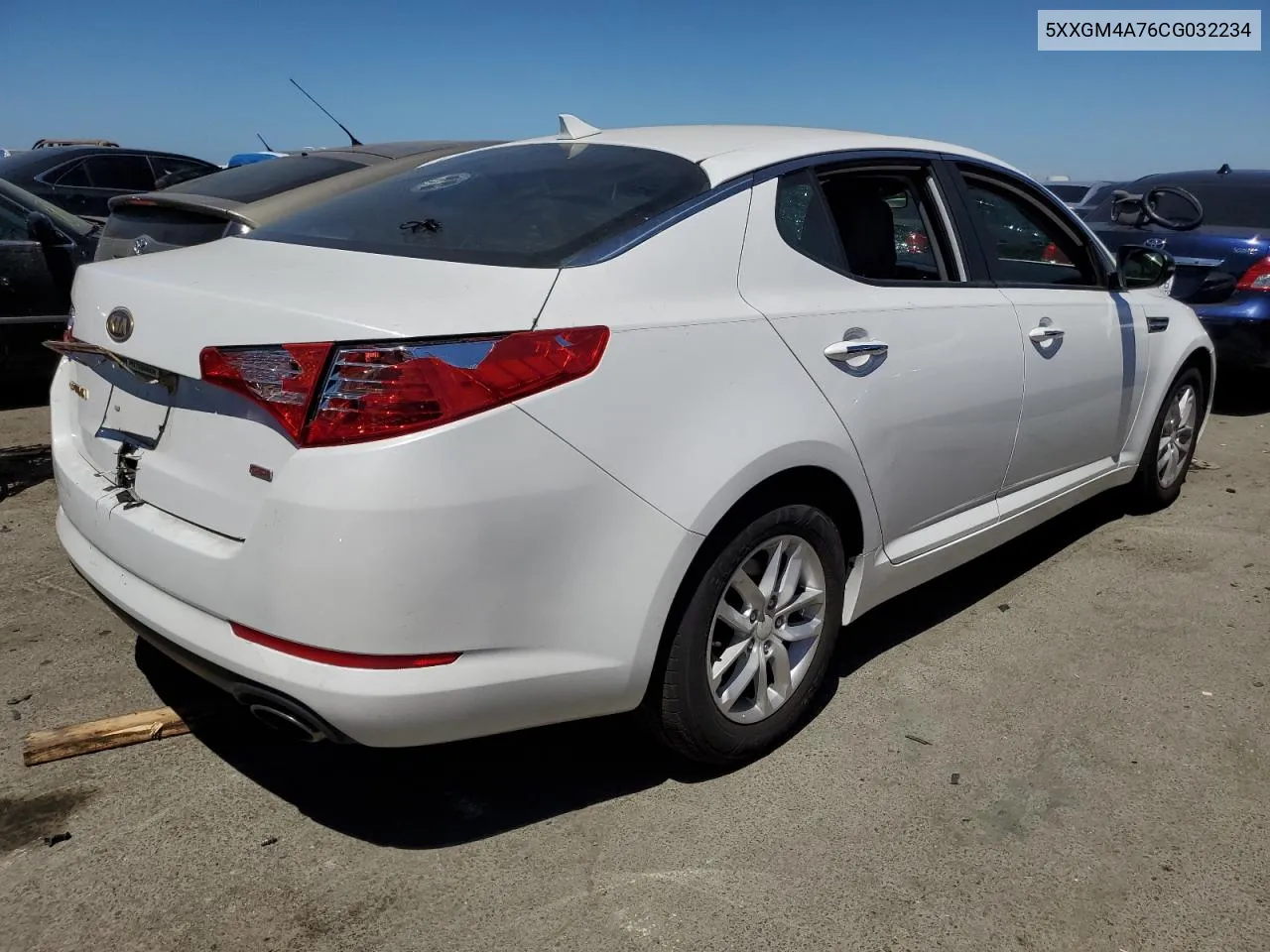 2012 Kia Optima Lx VIN: 5XXGM4A76CG032234 Lot: 57960404