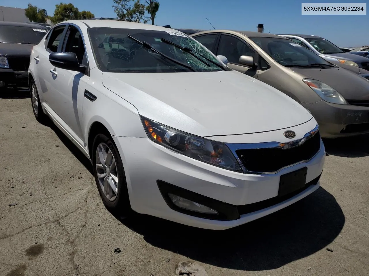 2012 Kia Optima Lx VIN: 5XXGM4A76CG032234 Lot: 57960404