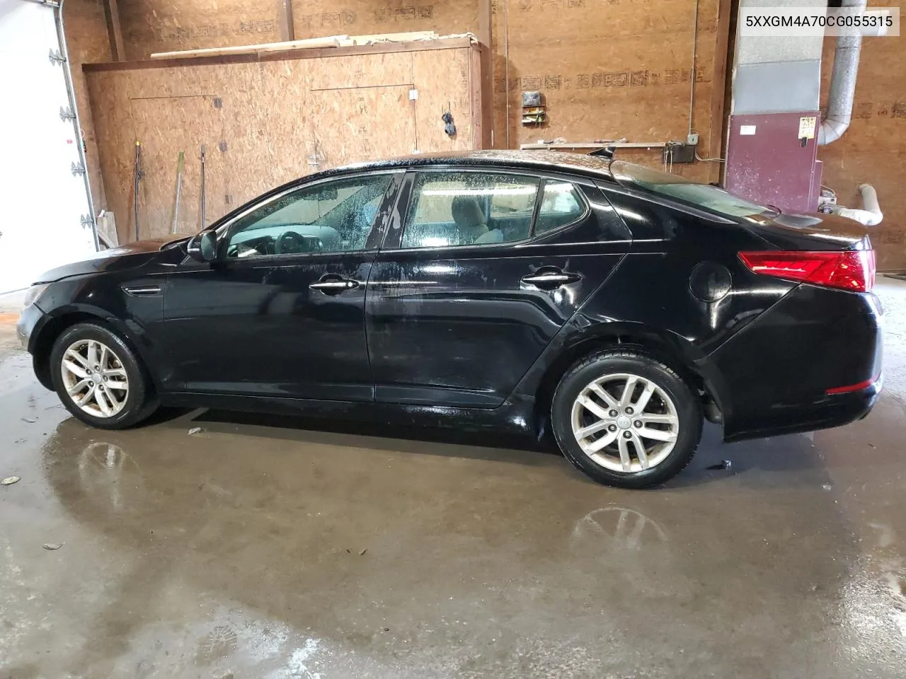 2012 Kia Optima Lx VIN: 5XXGM4A70CG055315 Lot: 59122664