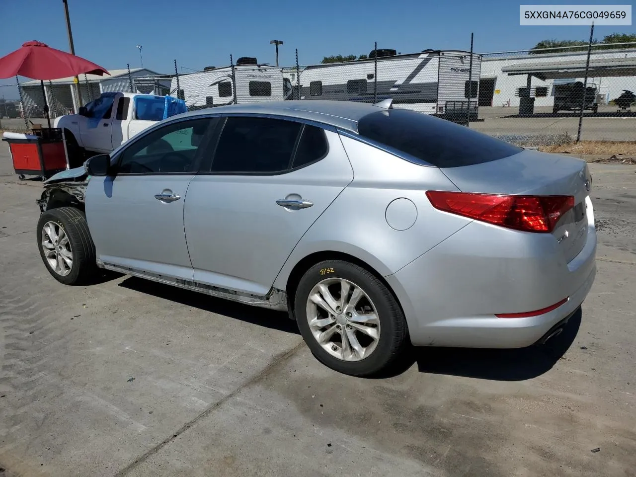 2012 Kia Optima Ex VIN: 5XXGN4A76CG049659 Lot: 59911074