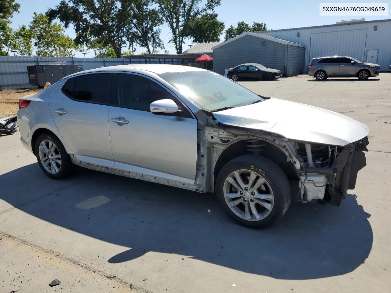 2012 Kia Optima Ex VIN: 5XXGN4A76CG049659 Lot: 59911074