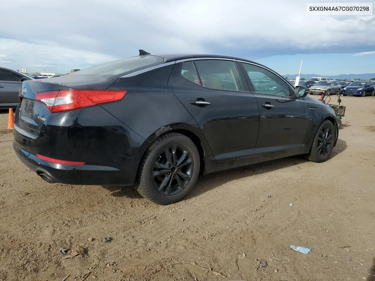 2012 Kia Optima Ex VIN: 5XXGN4A67CG070298 Lot: 59985684