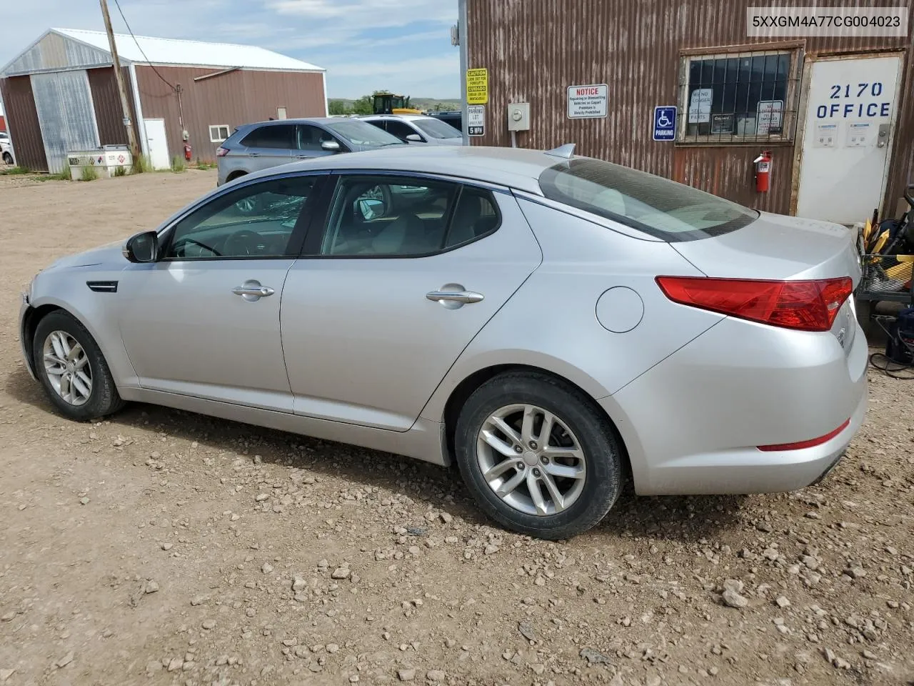 5XXGM4A77CG004023 2012 Kia Optima Lx