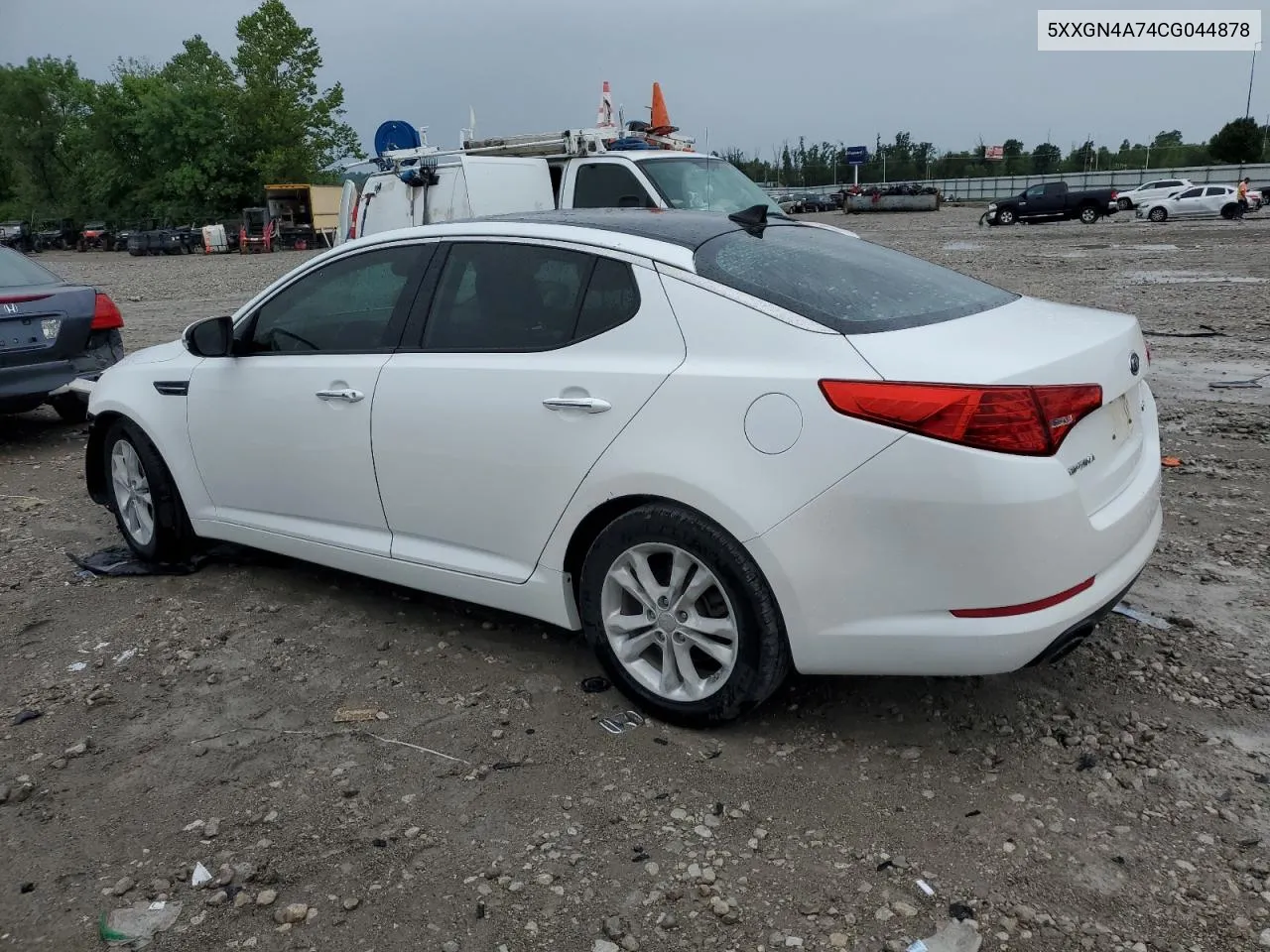 5XXGN4A74CG044878 2012 Kia Optima Ex