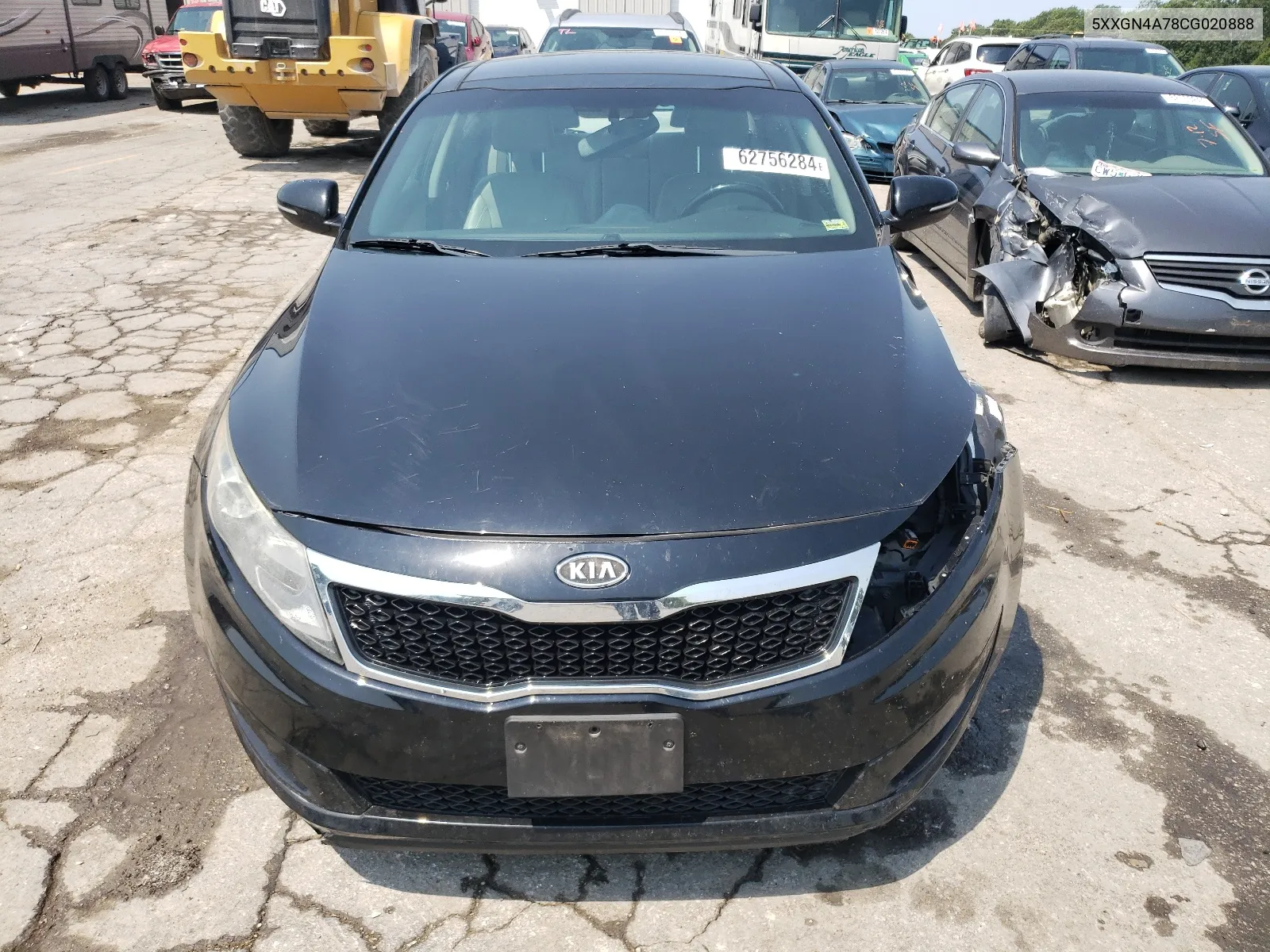 2012 Kia Optima Ex VIN: 5XXGN4A78CG020888 Lot: 62756284