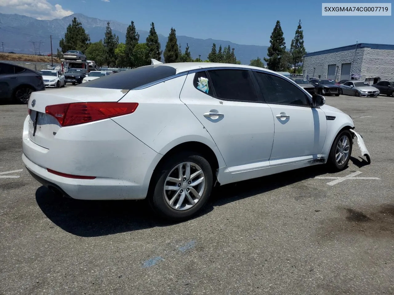 5XXGM4A74CG007719 2012 Kia Optima Lx