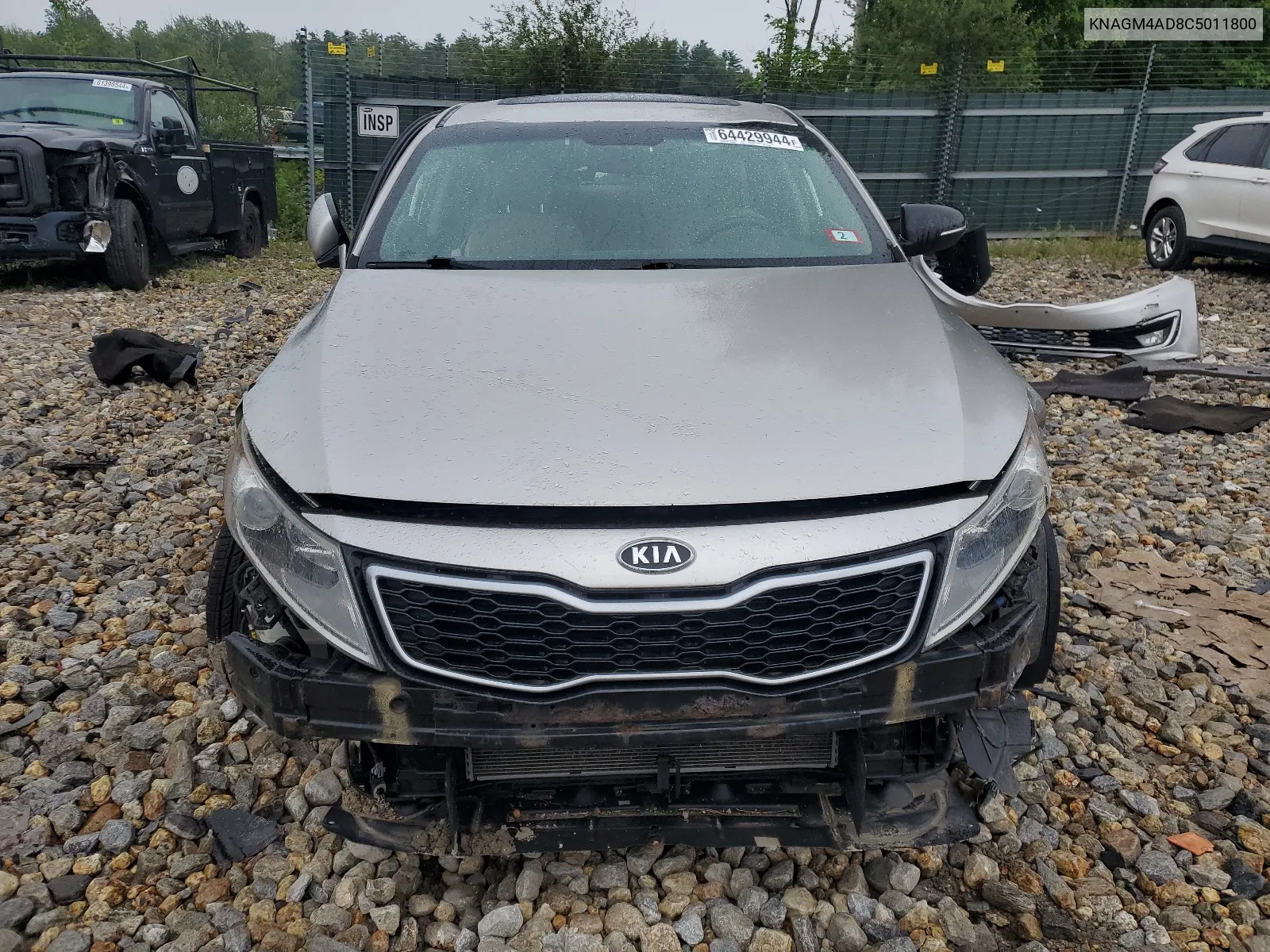 2012 Kia Optima Hybrid VIN: KNAGM4AD8C5011800 Lot: 64429944