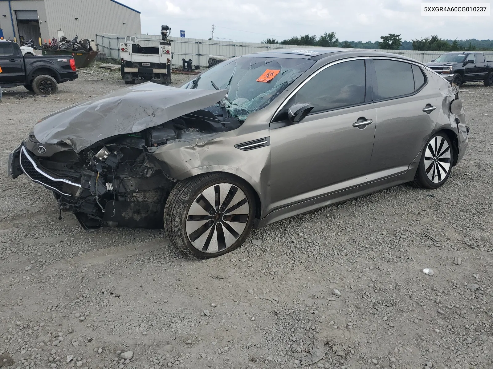 2012 Kia Optima Sx VIN: 5XXGR4A60CG010237 Lot: 64571804