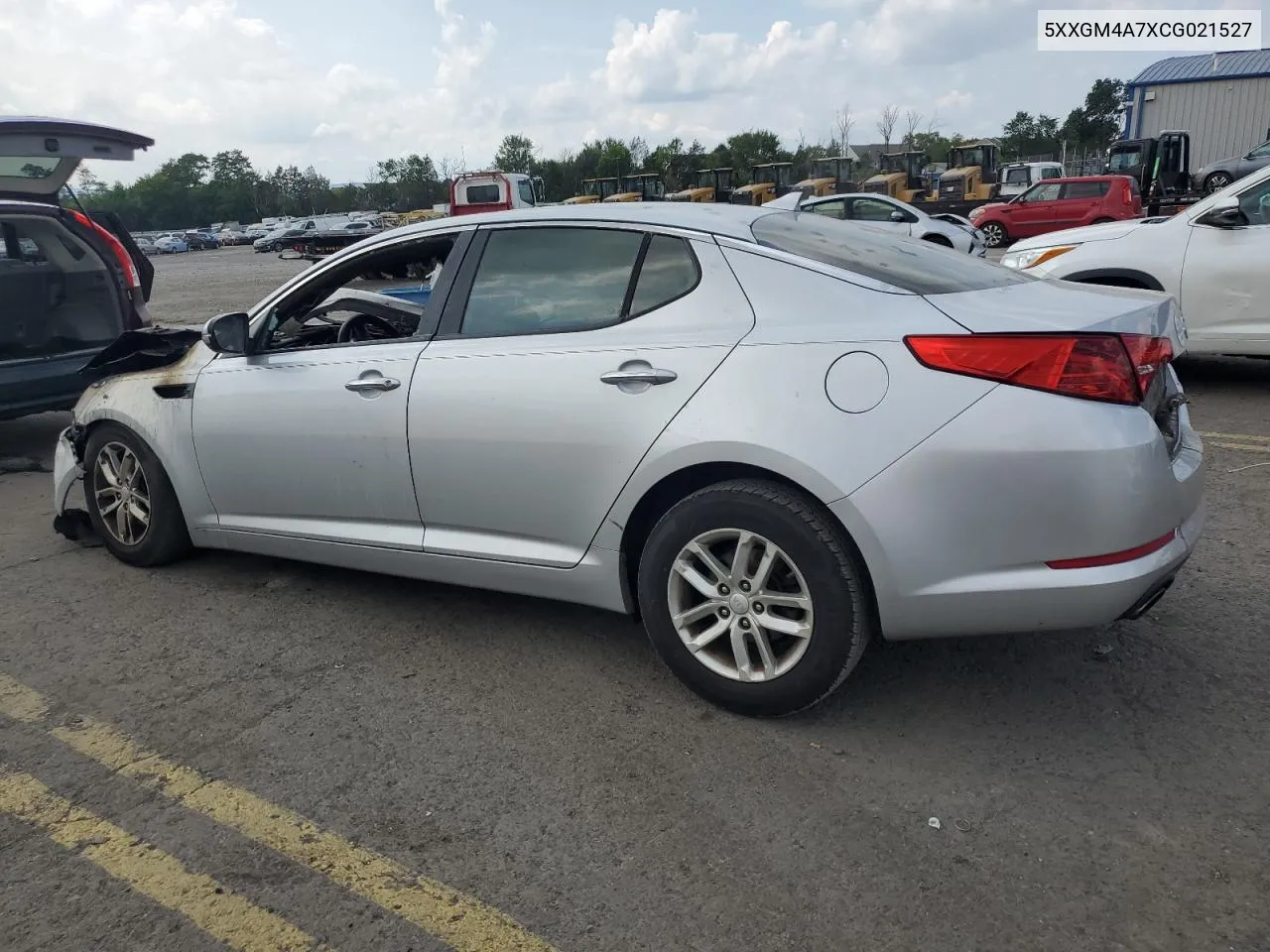 2012 Kia Optima Lx VIN: 5XXGM4A7XCG021527 Lot: 64834994