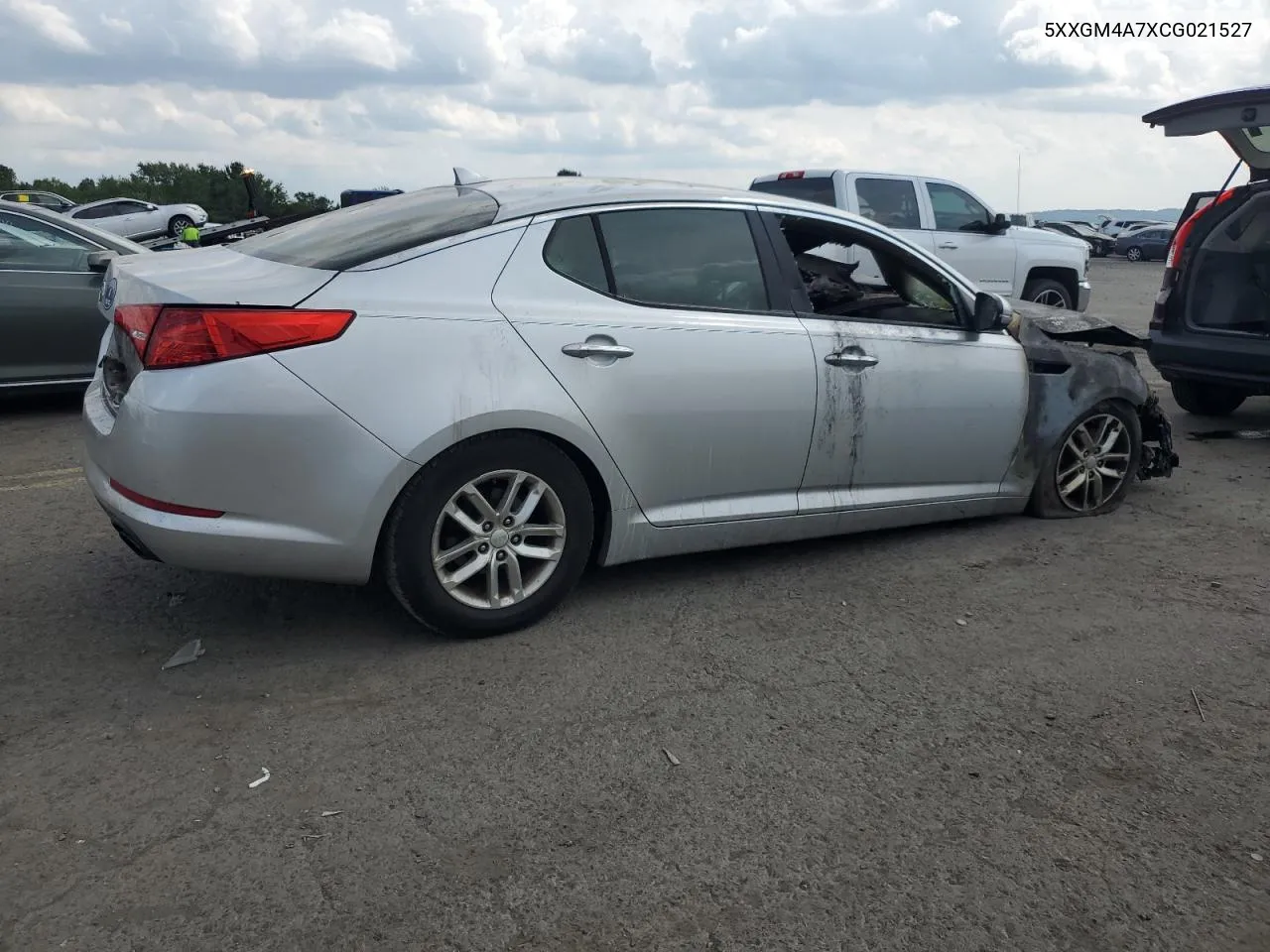 2012 Kia Optima Lx VIN: 5XXGM4A7XCG021527 Lot: 64834994