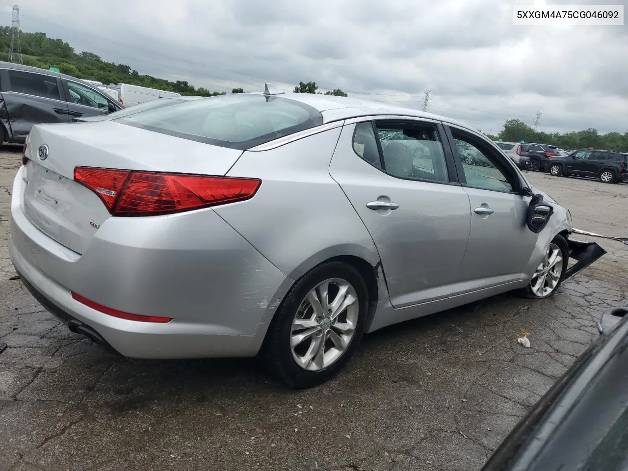 5XXGM4A75CG046092 2012 Kia Optima Lx